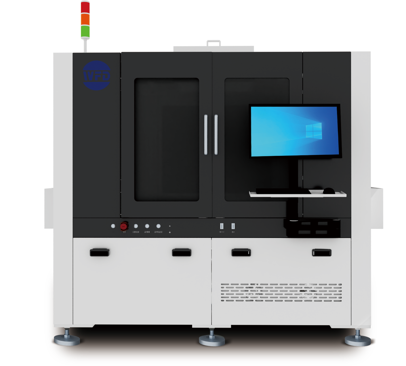 Mini LED 背光全自動(dòng)固晶機(jī)WFD8966L（雙邦四臂）